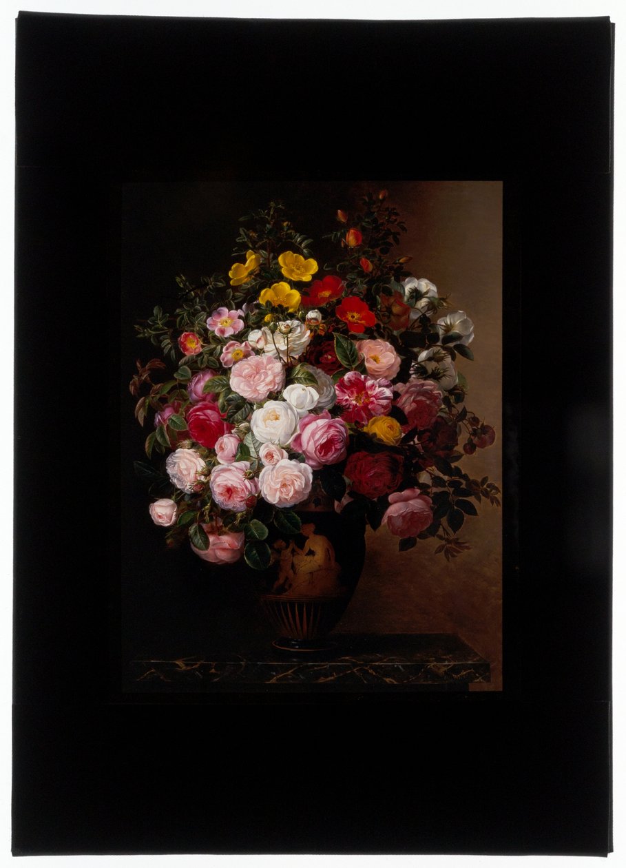 Flower Still Life by Johan Laurents Jensen