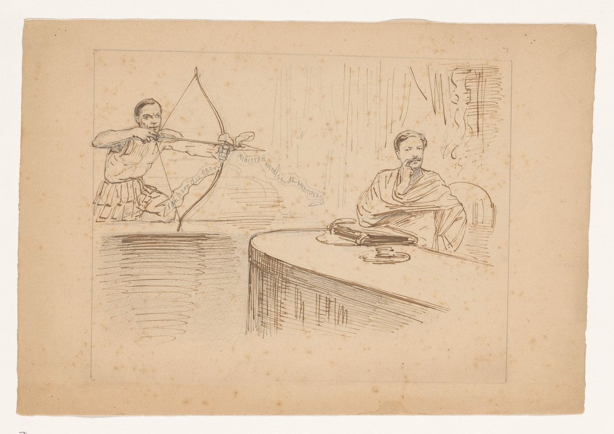 Study for Caricature 