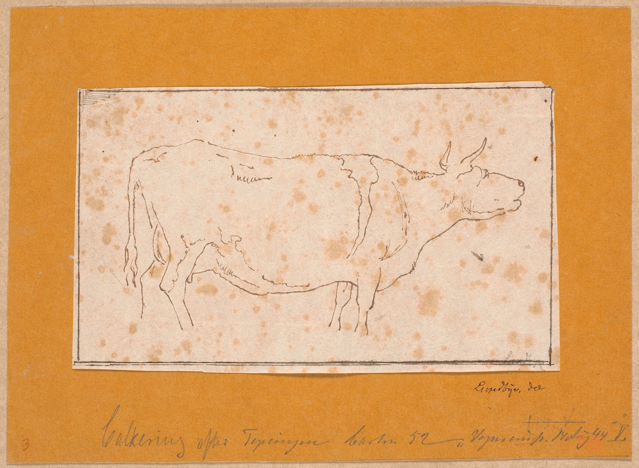 Roaring Cow by Johan Thomas Lundbye