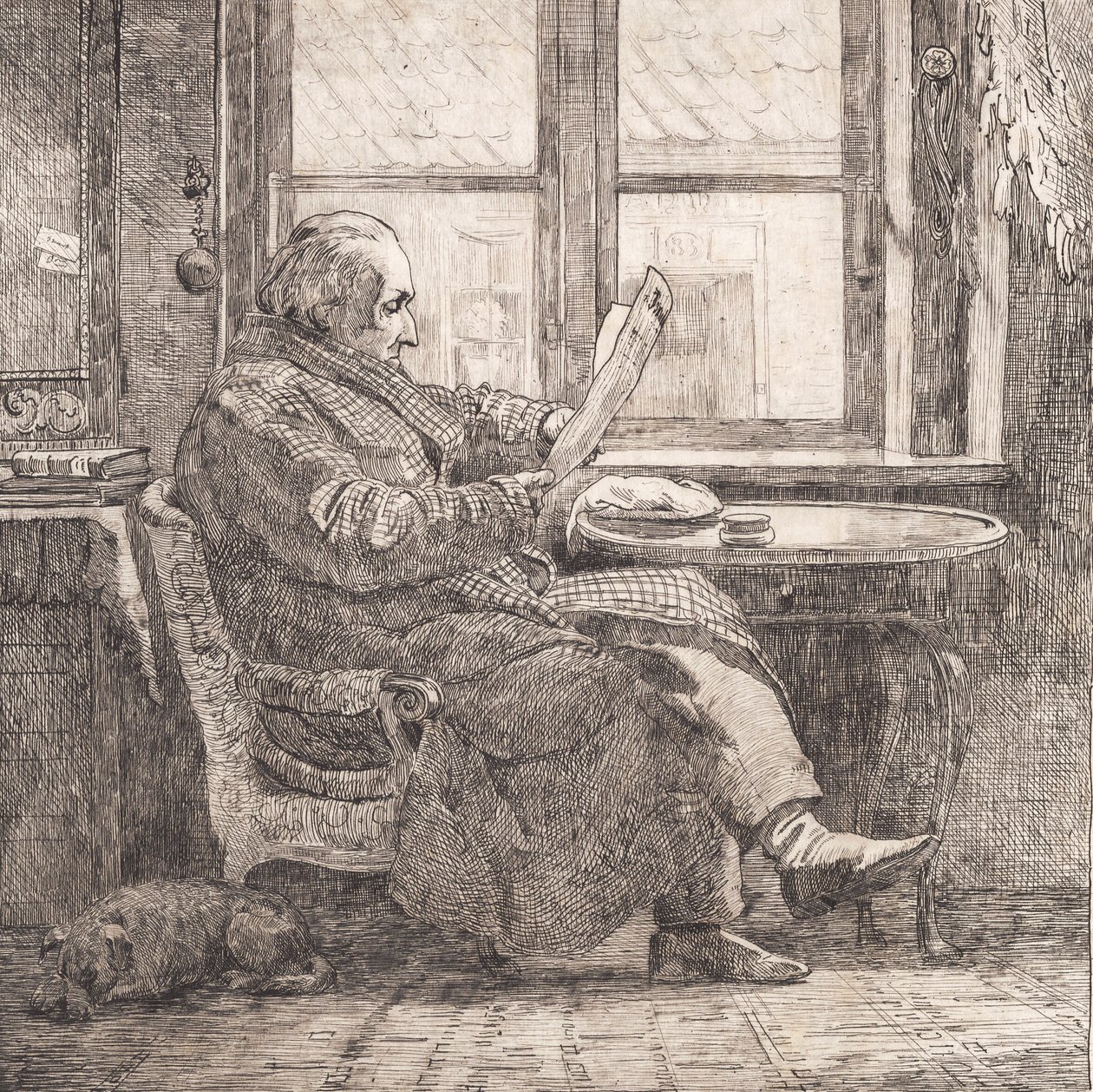 Councillor Emanuel Bonnevie by Johan Thomas Lundbye