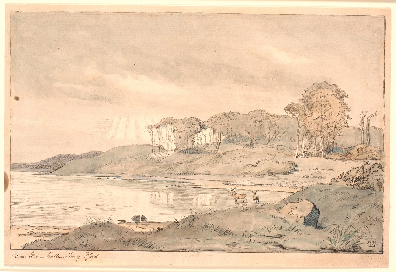 Landscape by Johan Thomas Lundbye