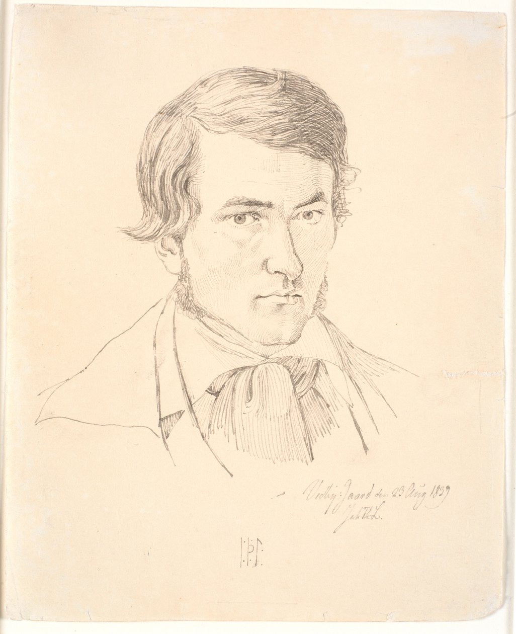 Self-Portrait by Johan Thomas Lundbye