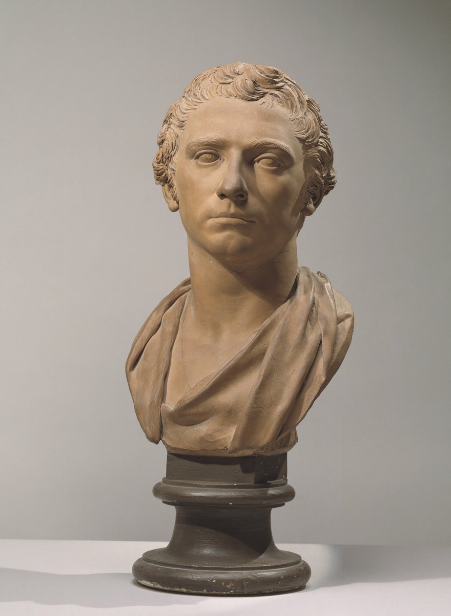 The Swiss Artist Johann Heinrich Füssli (Fuseli) by Johan Tobias Sergel