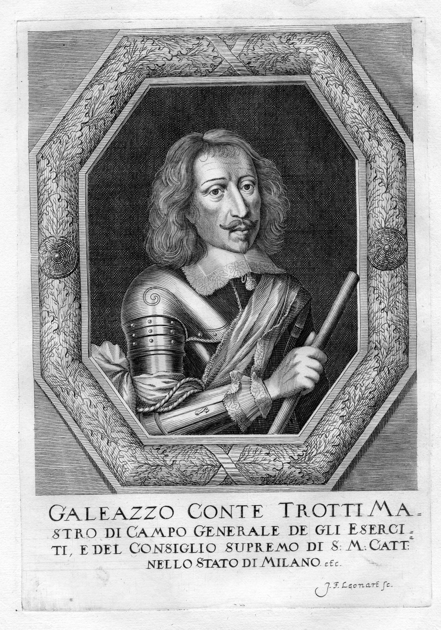 Gian Galeazzo Trotti by Johann Friedrich Leonart