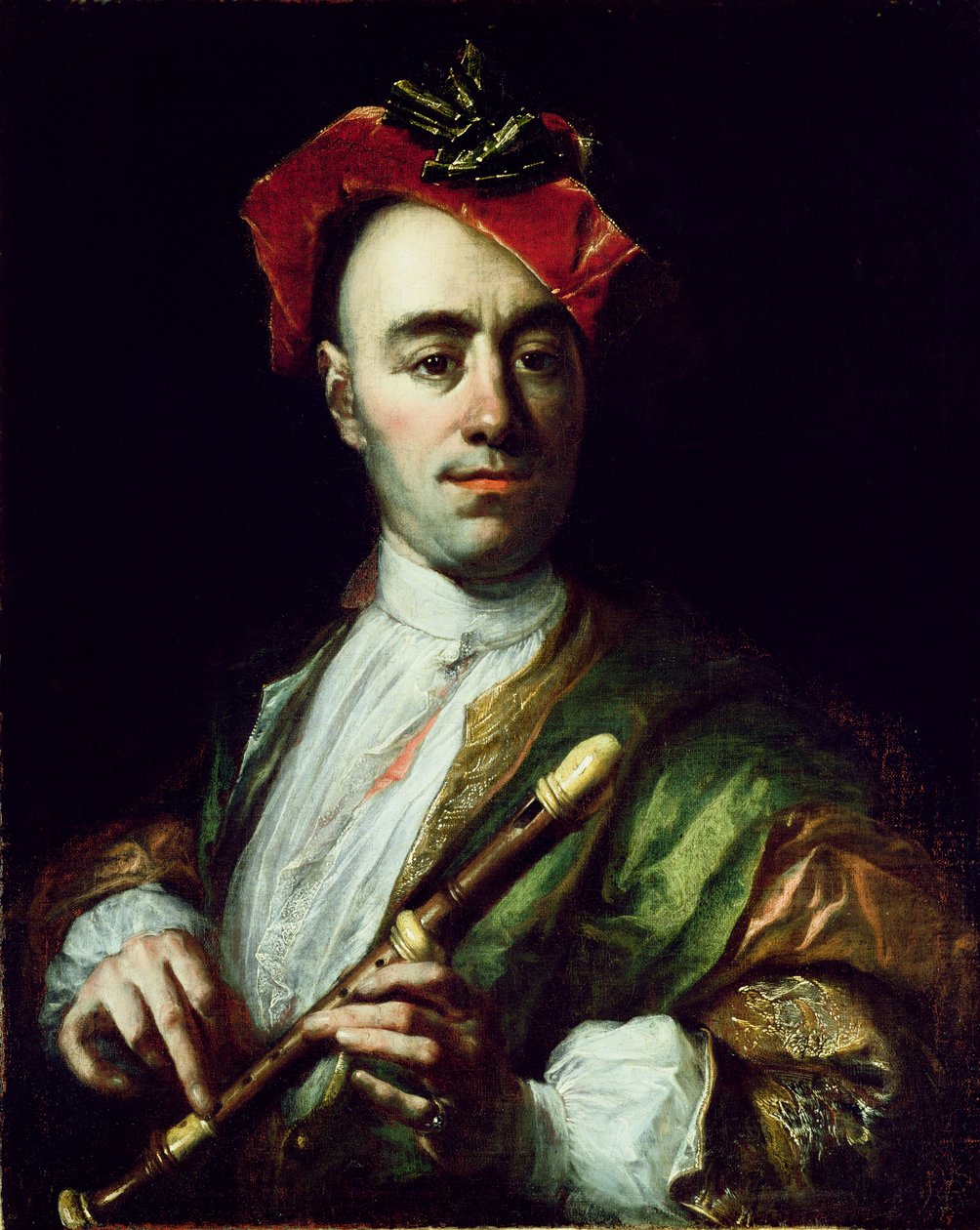Portrait of a Recorder Player by Johann Kupetzky