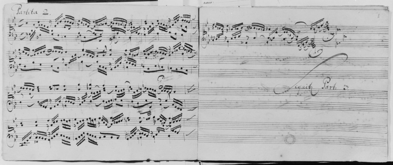 Chorale Variations for Organ by Johann Sebastian Bach: 