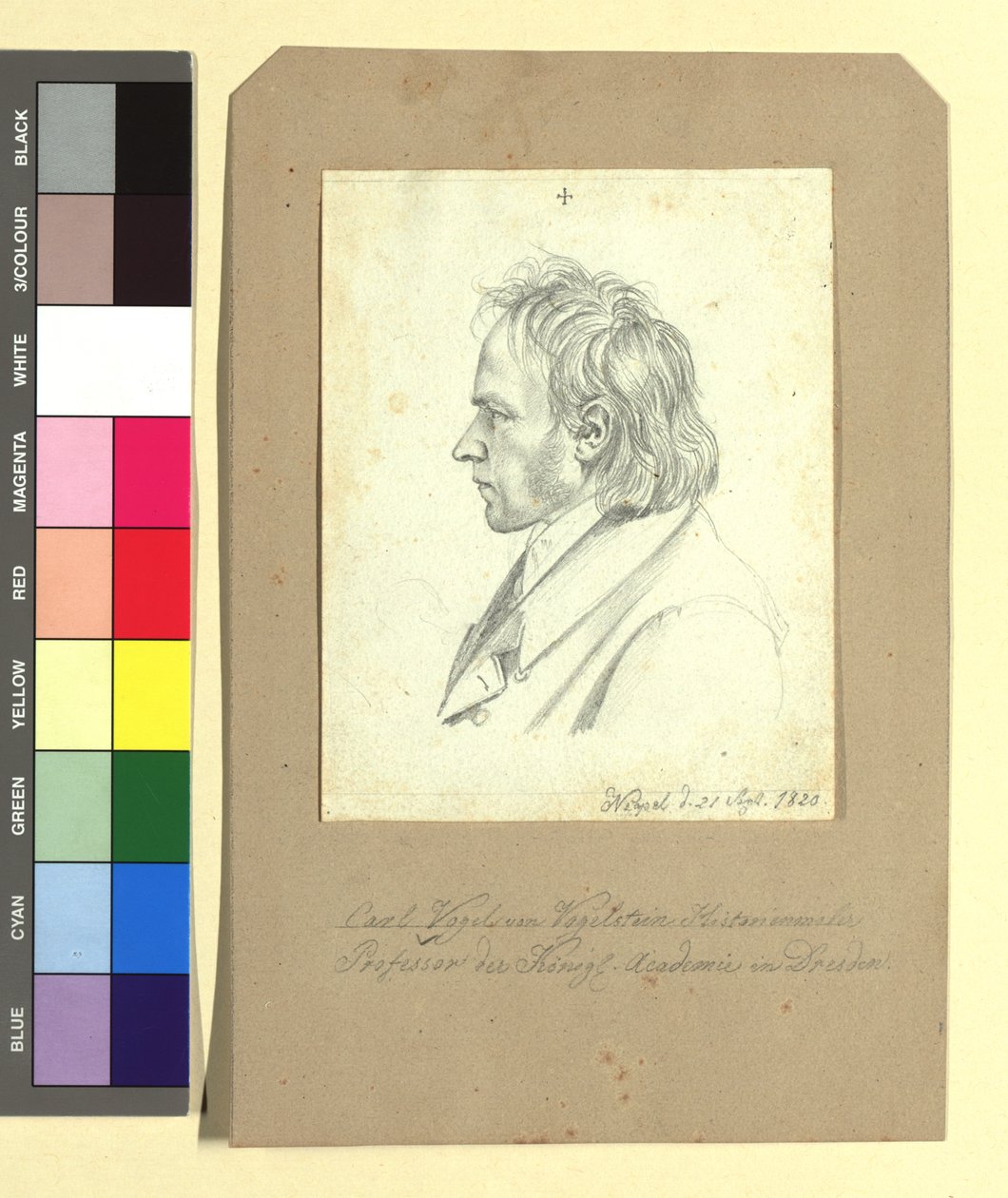 Carl Vogel von Vogelstein (1788-1868), Painter by Johann Adam Klein