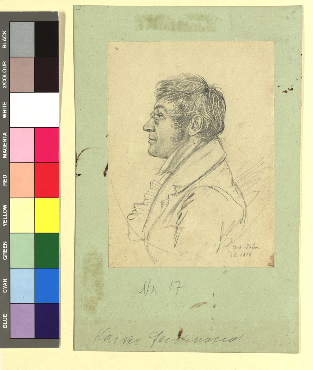 Ferdinand Kaiser (born 1784), Bookseller in Vienna by Johann Adam Klein