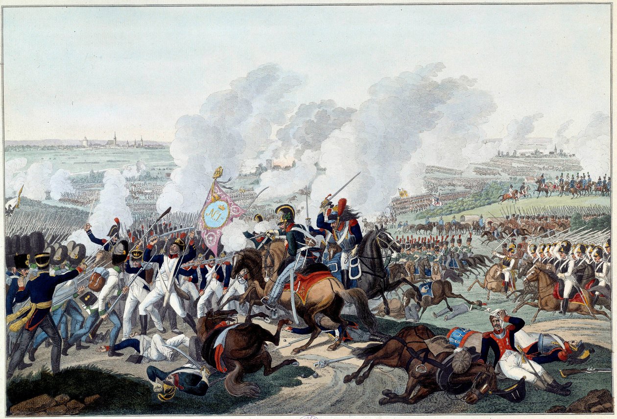 First Empire: Battle of Leipzig by Johann Adam Klein
