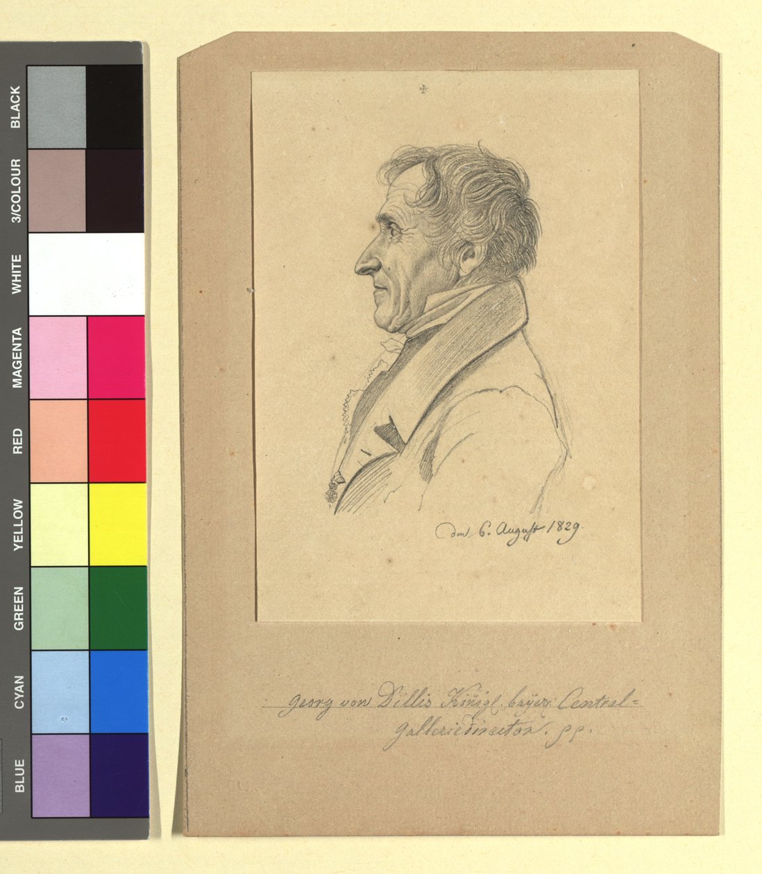 Georg von Dillis (1759-1841), Painter, Gallery Director by Johann Adam Klein
