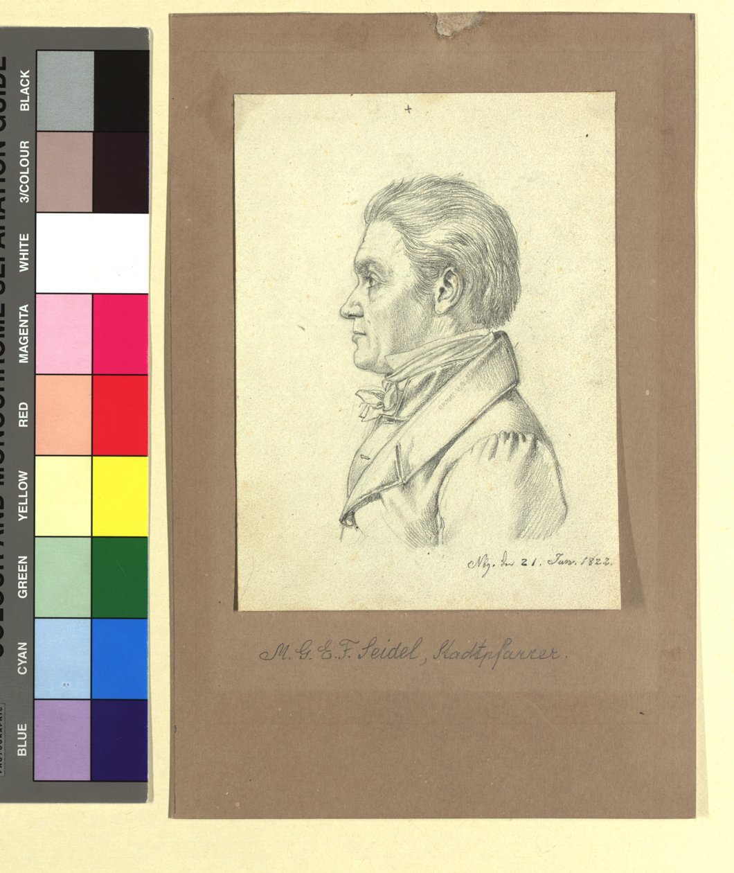 Gotthold Emanuel Friedrich Seidel (1774-1838), Pastor in Nuremberg by Johann Adam Klein
