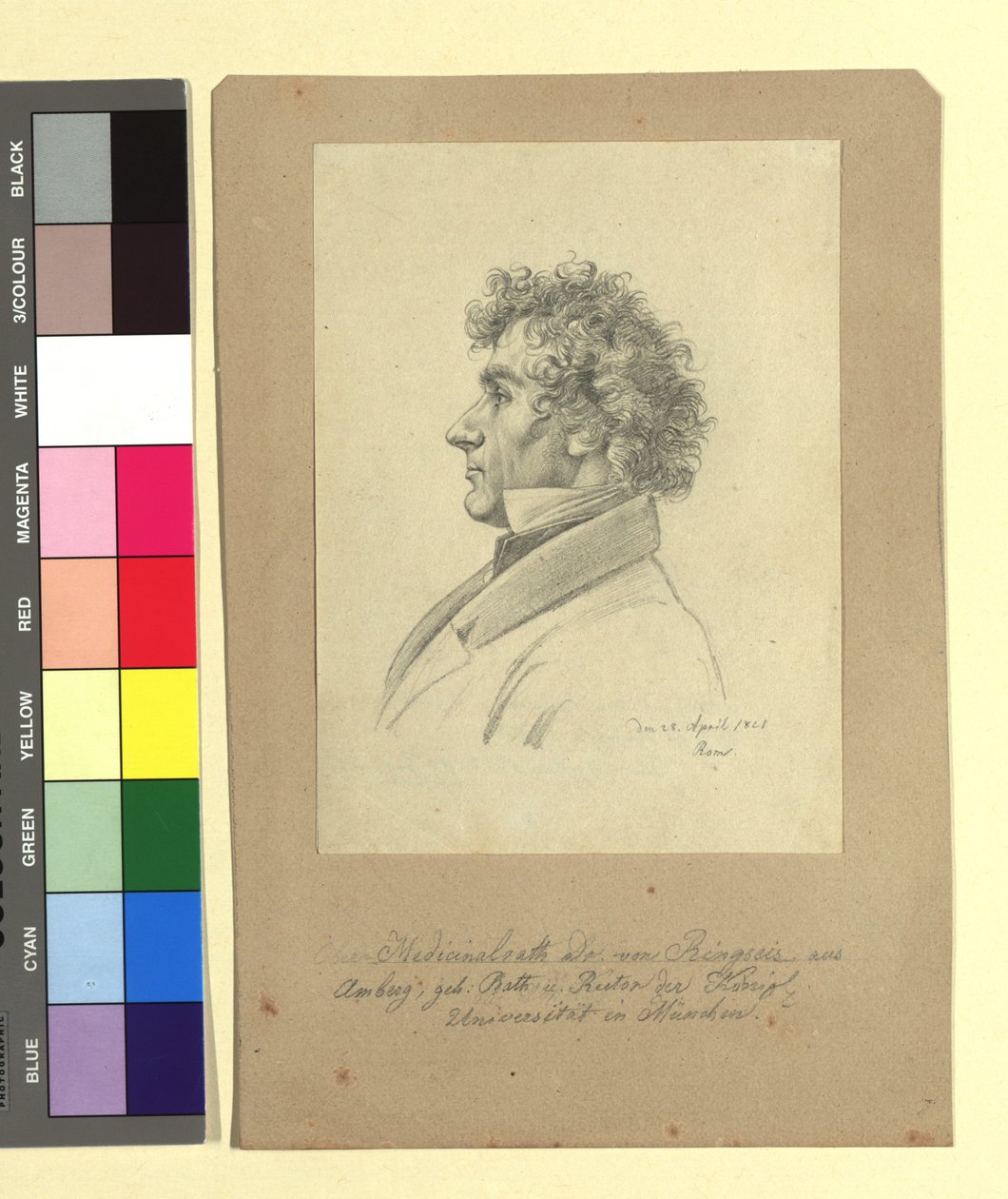 Johann Nepomuk von Ringseis (1785-1880), Doctor, Rector by Johann Adam Klein