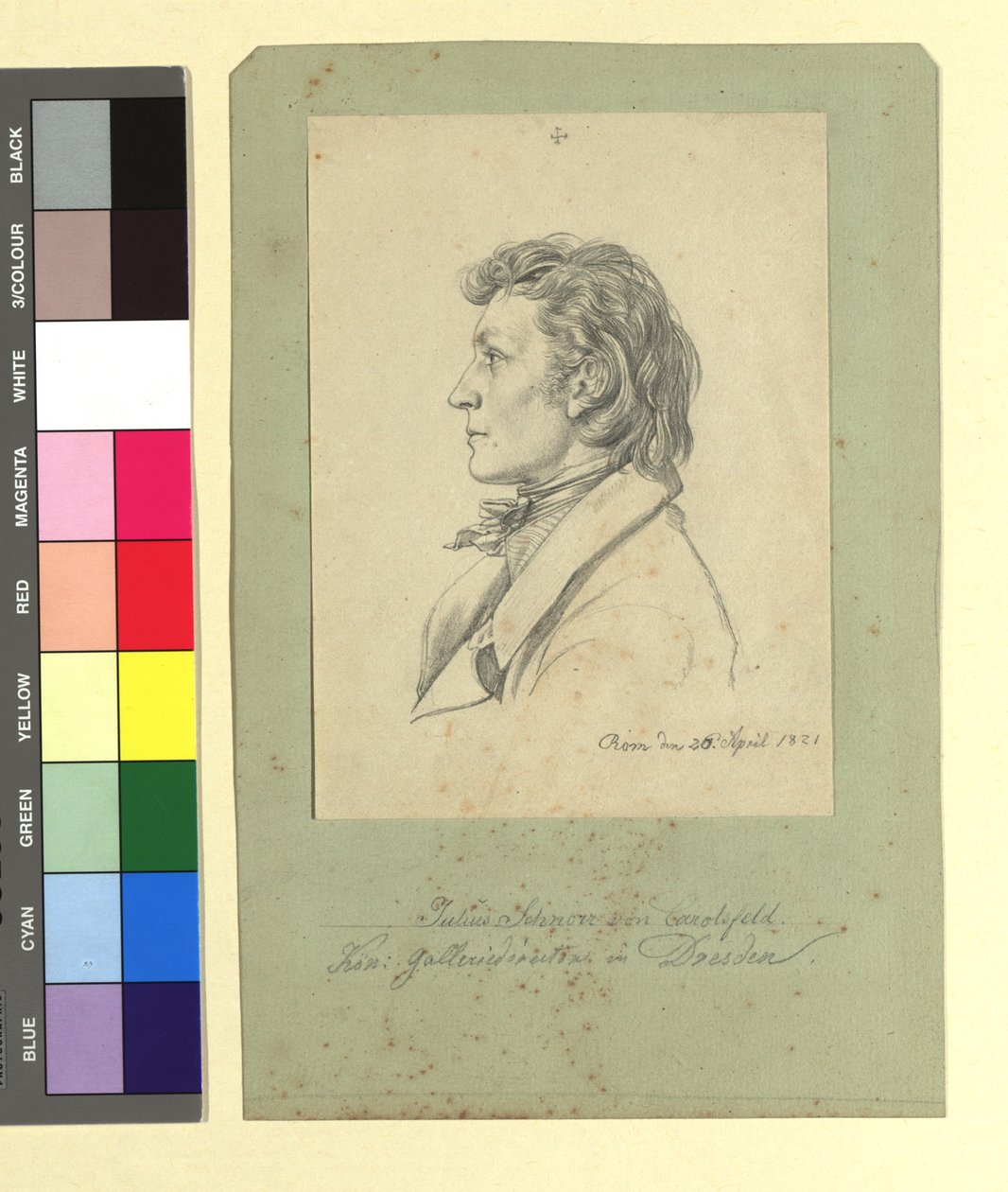 Julius Schnorr von Carolsfeld (1794-1872), Painter by Johann Adam Klein