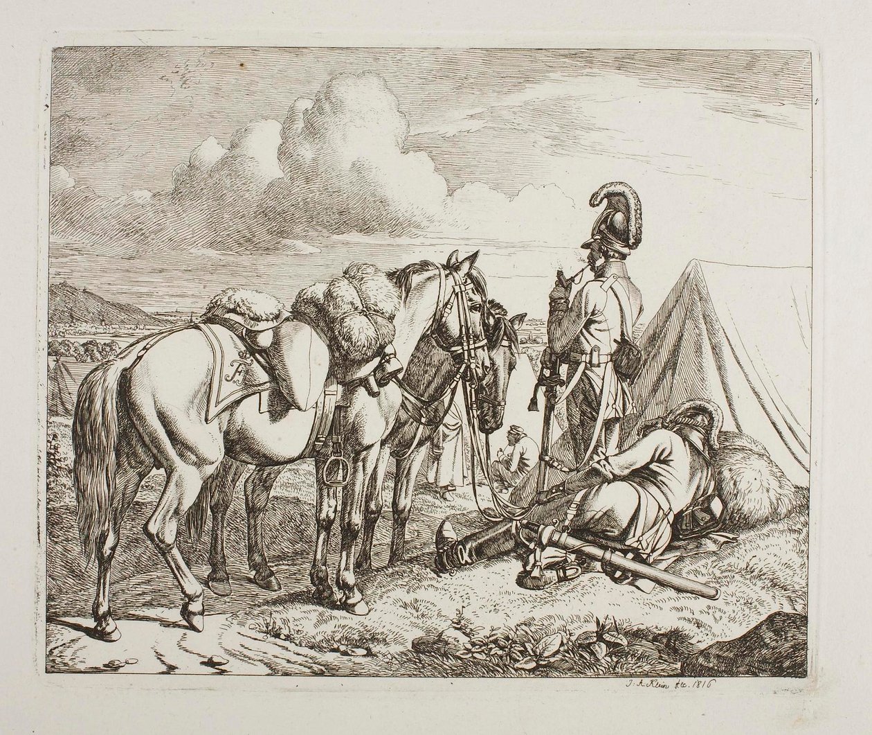 Russian Military by Johann Adam Klein