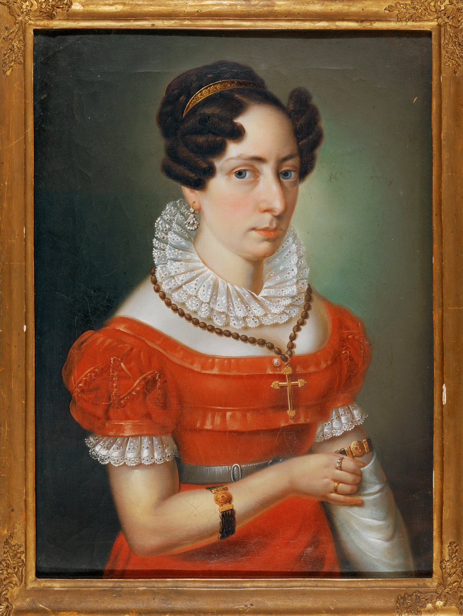 Barbara Morwitzer, born 1800 by Johann Andreas Gebhard