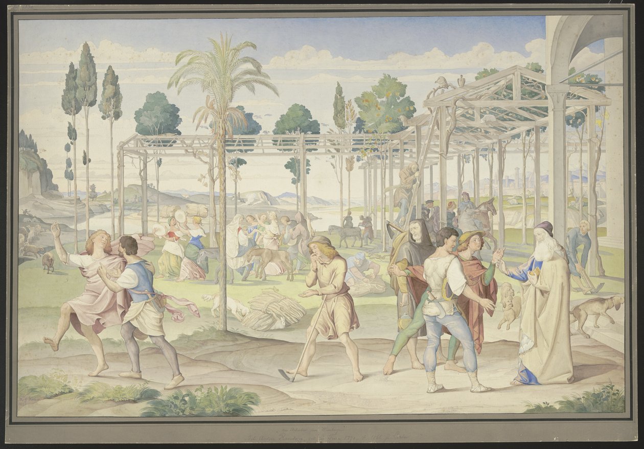 The Parable of the Workers in the Vineyard, Inspired by Primaticcio