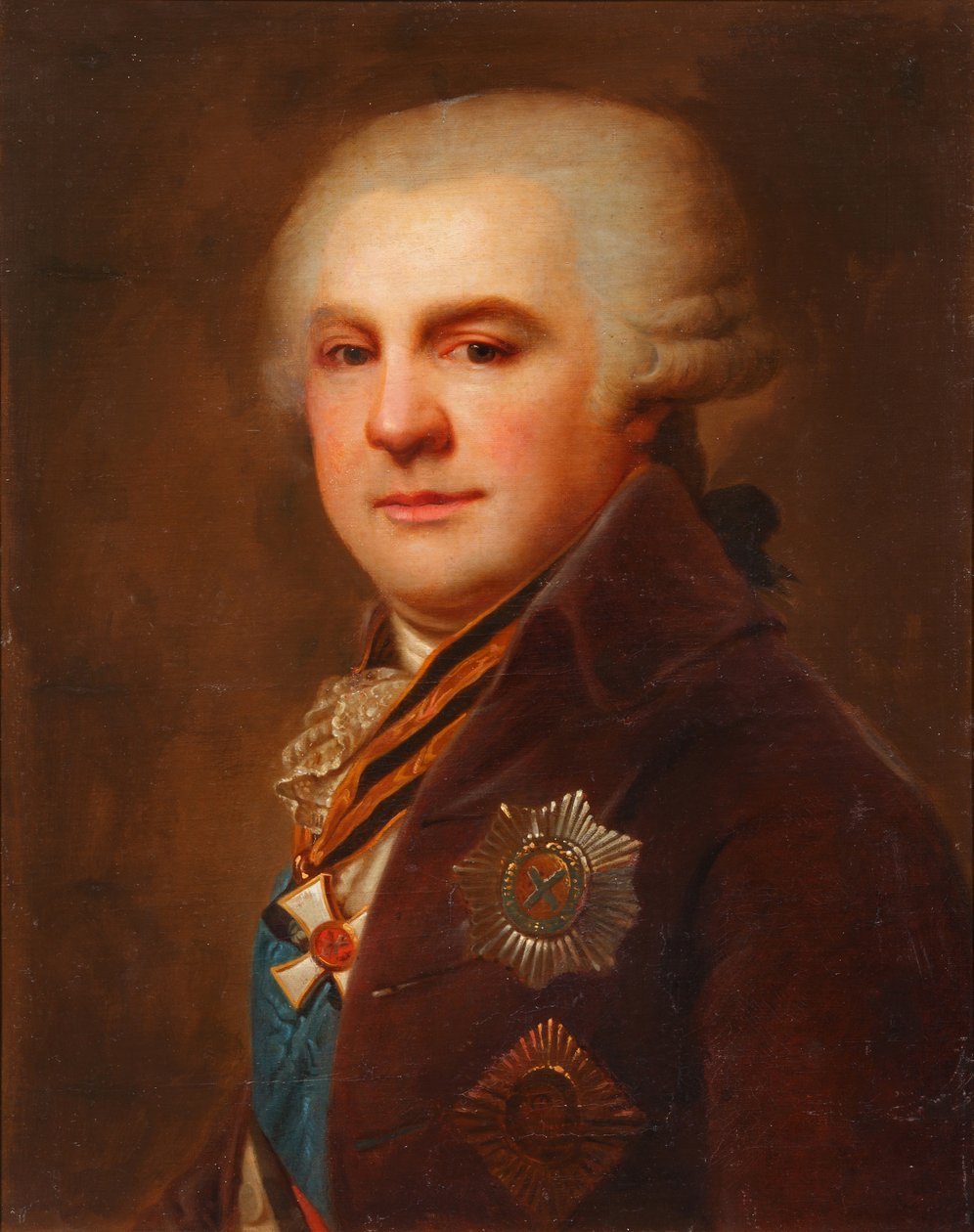 Portrait of Count Alexander Nikolayevich Samoylov by Johann Baptist von Lampi the Elder