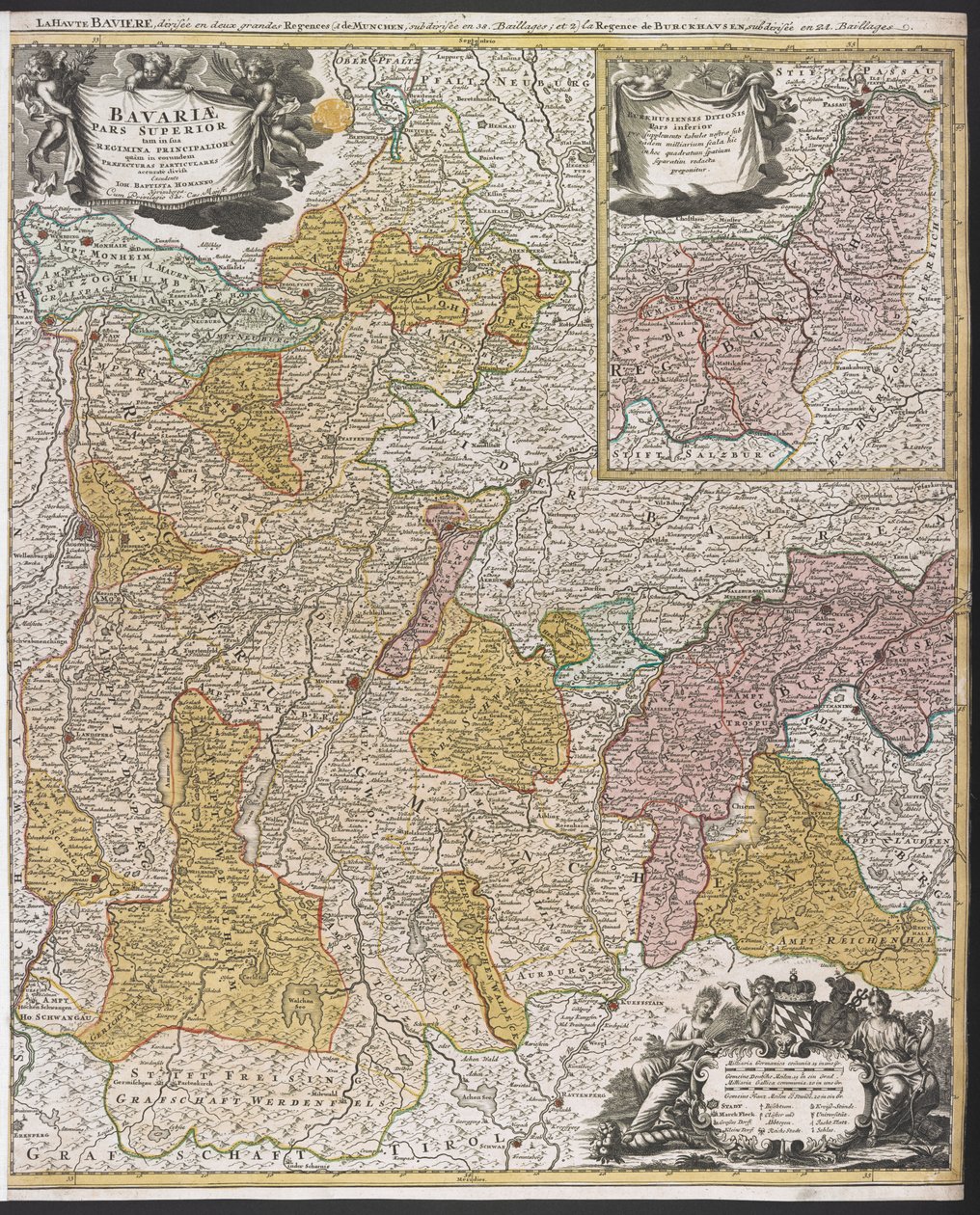 Map of Bavaria, 