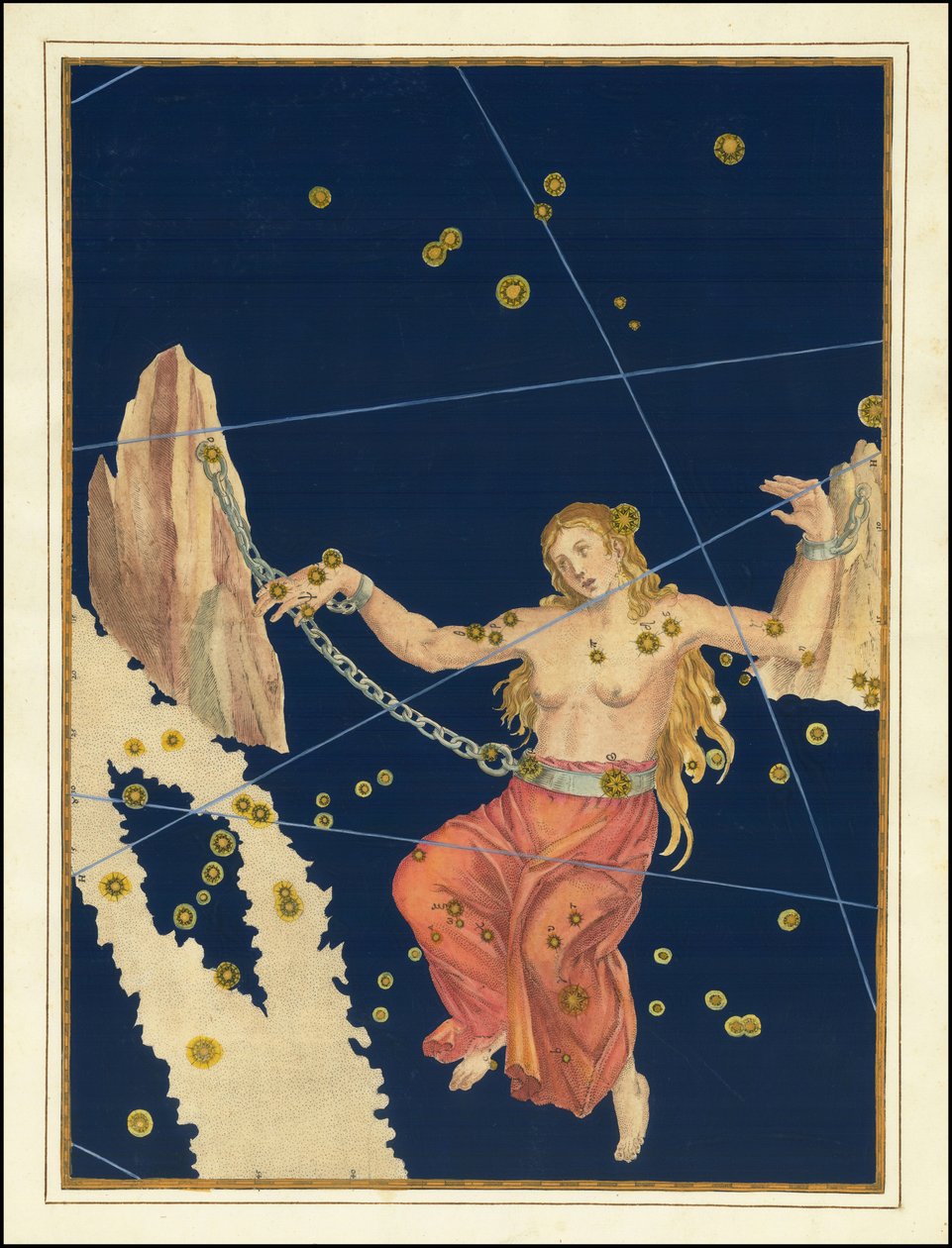 Andromeda by Johann Bayer