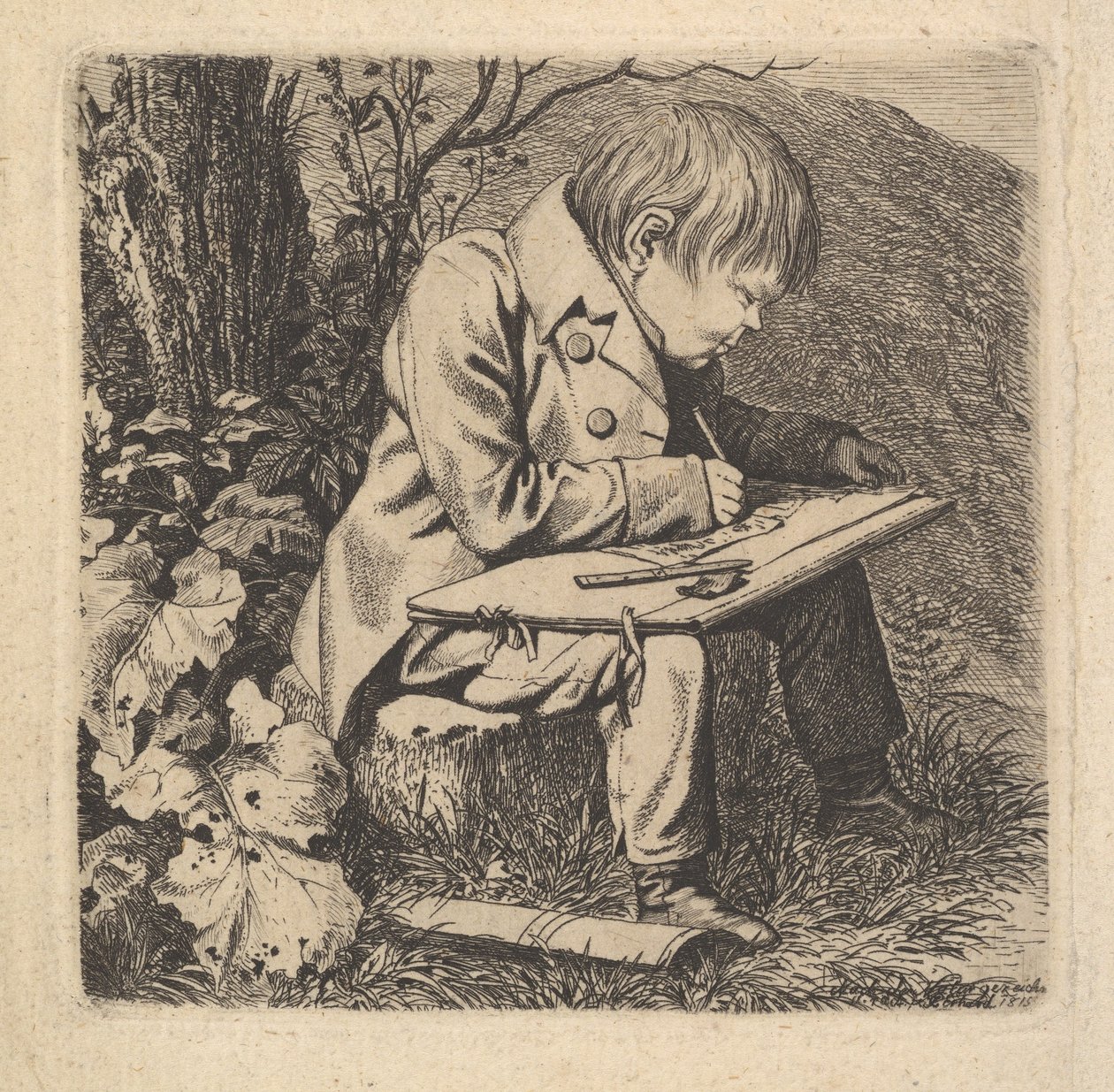 The Artist Hoffman by Johann Christoph Erhard