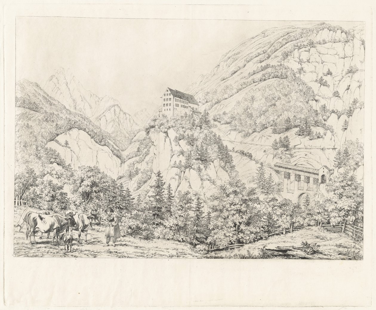 The Georgenberg in the Tyrol by Johann Christoph Erhard and Johann Adam Klein