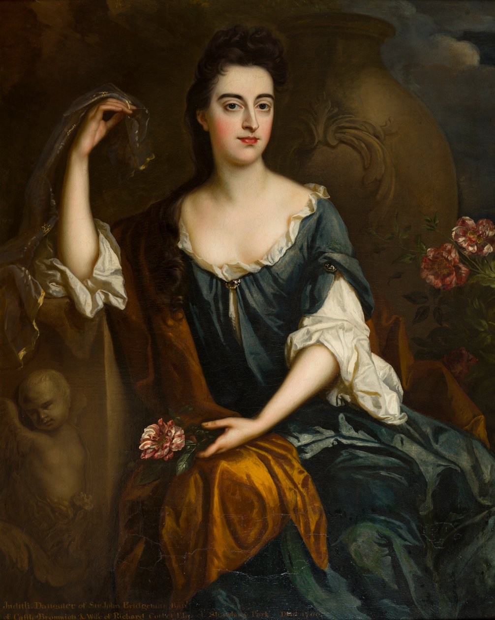Portrait of Mrs Judith Corbet by Johann Closterman