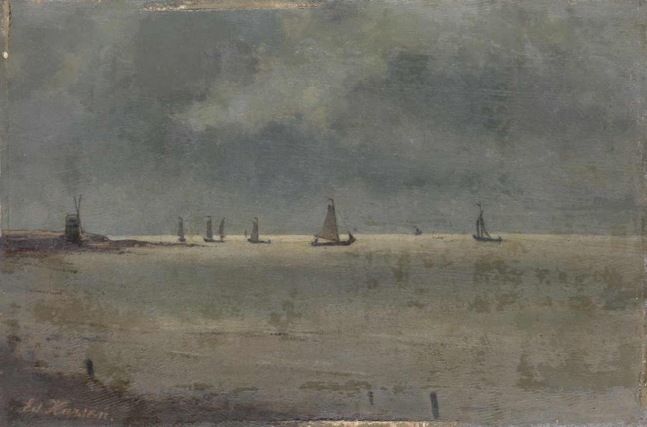 The Zuider Zee by Johann Eduard Karsen