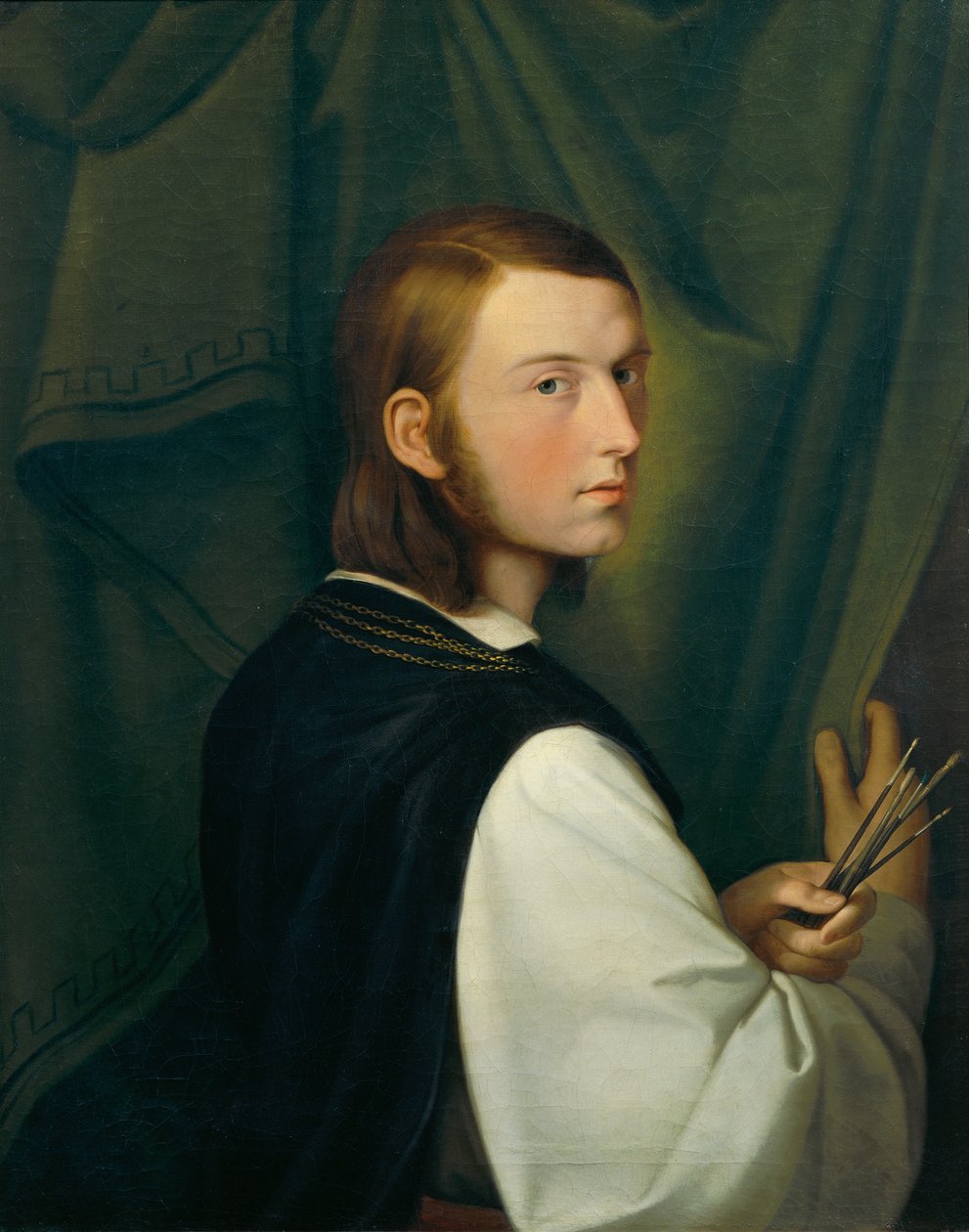 Self-Portrait by Johann Evangelist Scheffer von Leonhardshoff