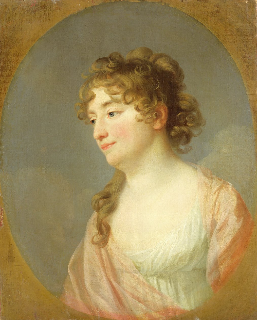 Kriegsraetin Wilhelmine Schmidt by Johann Friedrich August Tischbein
