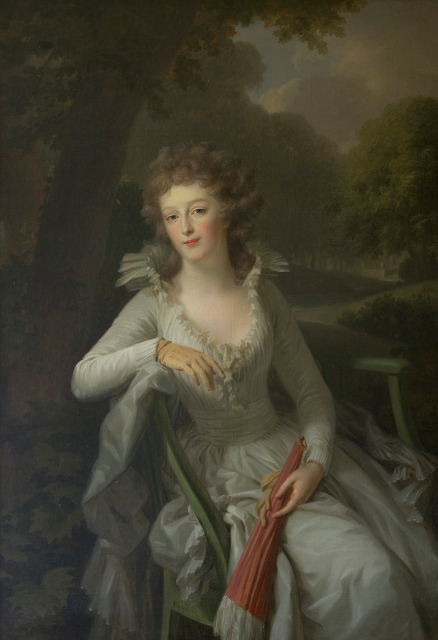 Portrait of Jacoba Margaretha Maria Boreel ( -1816) by Johann Friedrich August Tischbein