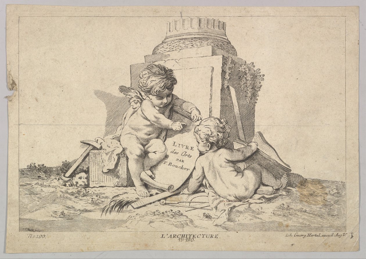 Architecture by Johann Georg Hertel