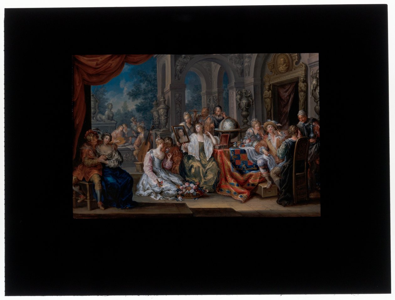 Allegory of the Five Senses by Johann Georg Platzer