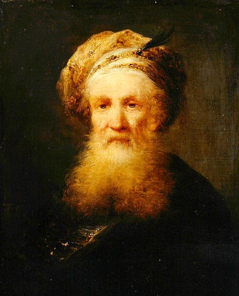 Head of an Oriental Man, c.1759-62 by Johann Georg Trautmann
