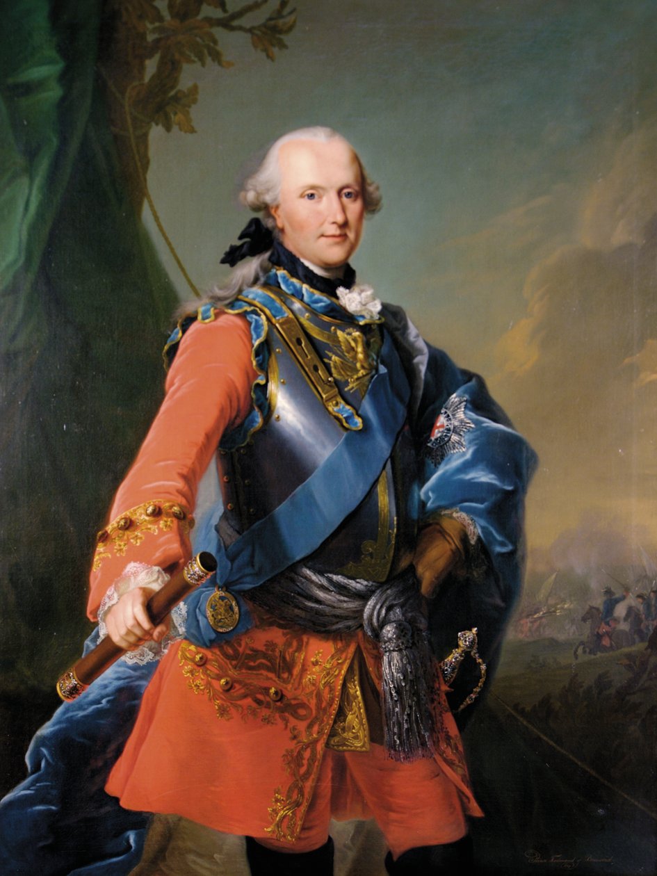Prince Ferdinand, Duke of Brunswick-Luneburg, 1759 by Johann Georg Ziesenis