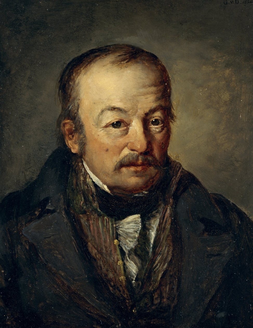 Wolfgang Dillis, the Brother of the Artist by Johann Georg von Dillis