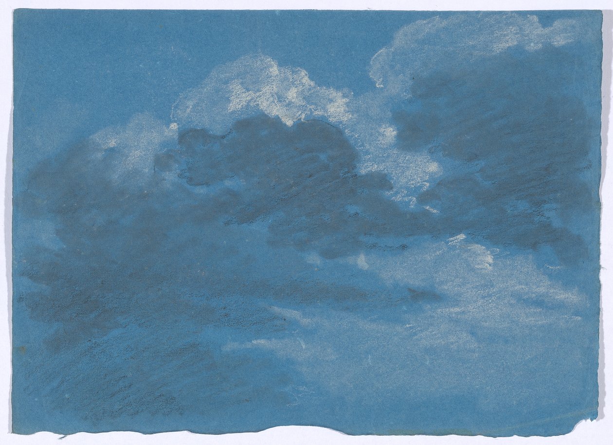Cloud Study by Johann Georg von Dillis