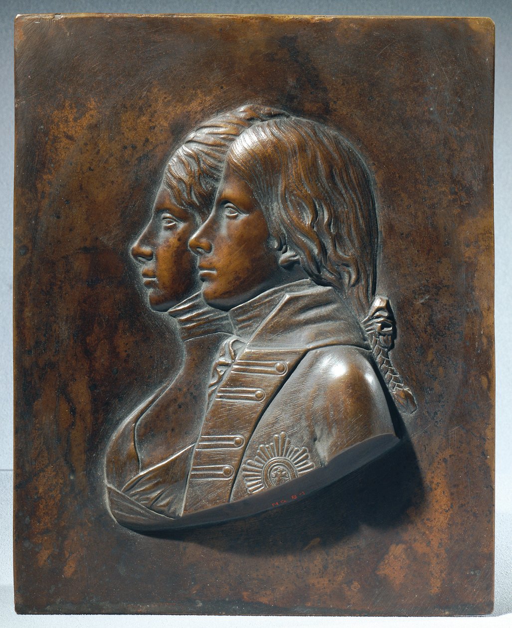 Friedrich Wilhelm III as Crown Prince with Wife Luise of Mecklenburg-Strelitz by Johann Gottfried Schadow