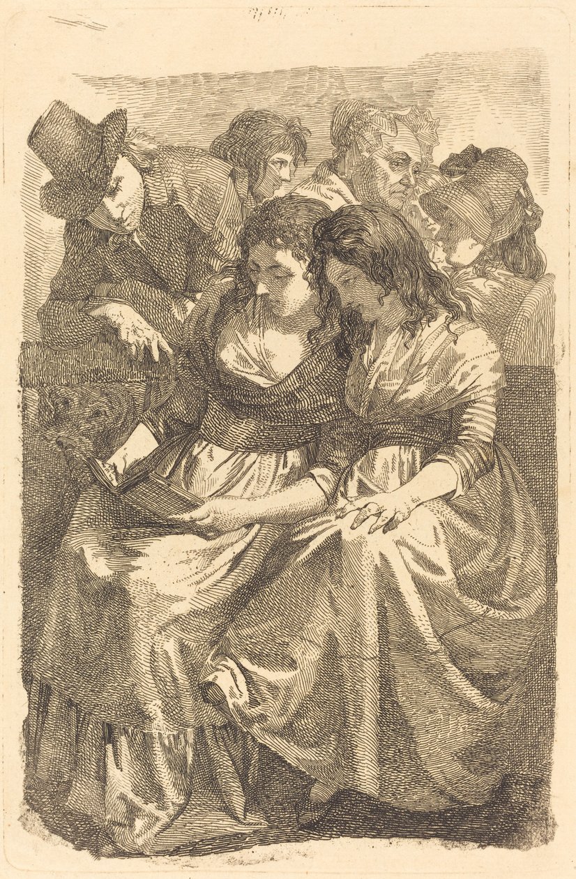 Schadow and His Family by Johann Gottfried Schadow