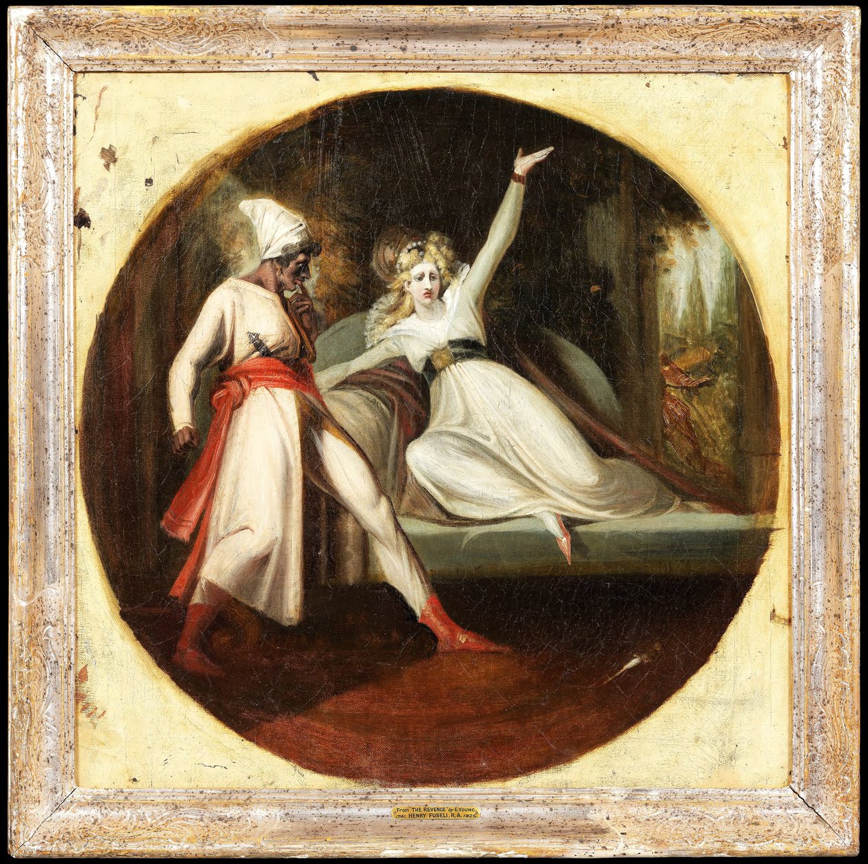 Leonora Discovers Alonzo’s Dagger by Johann Heinrich Füssli