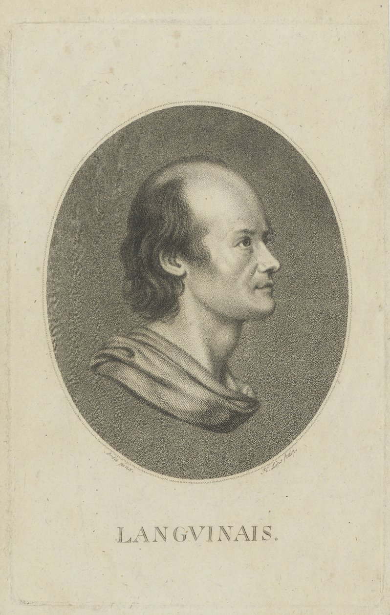 Portrait of Jean-Denis Lanjuinais by Johann Heinrich Lips
