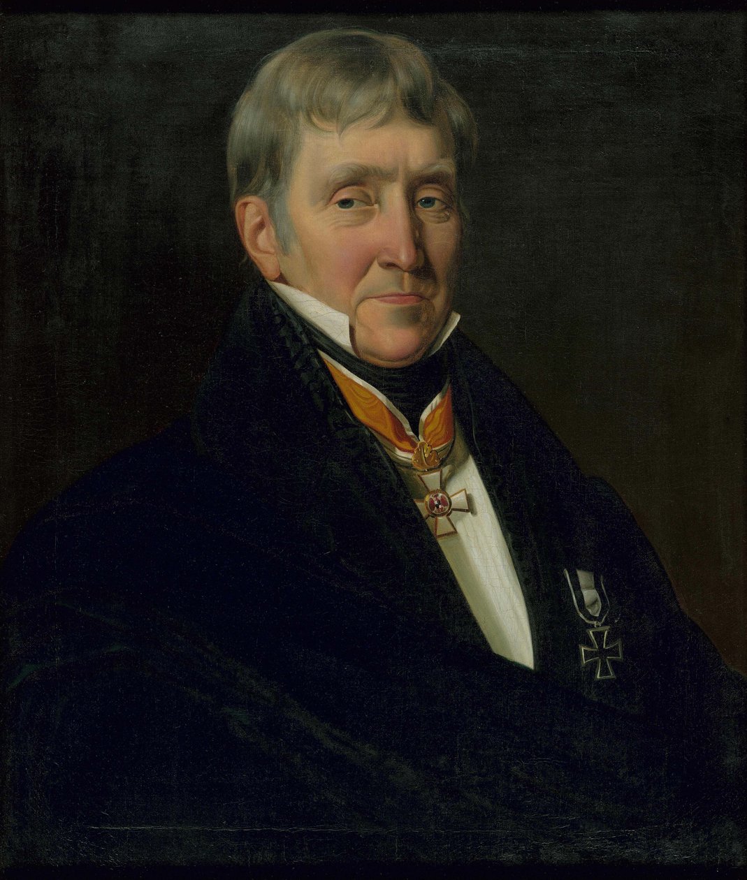 Portrait of Franz Gerhard Wegeler 1765-1848, 1839 by Johann Heinrich Richter