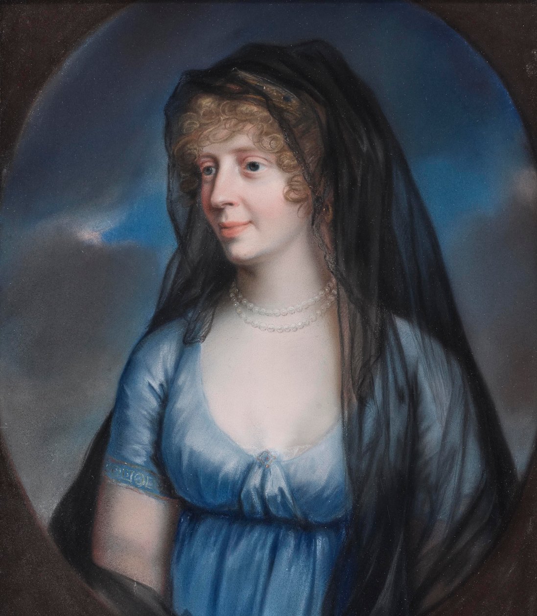 Princess Luise of Stolberg-Gedern, Widow Duchess of Saxe-Meiningen by Johann Heinrich Schroder