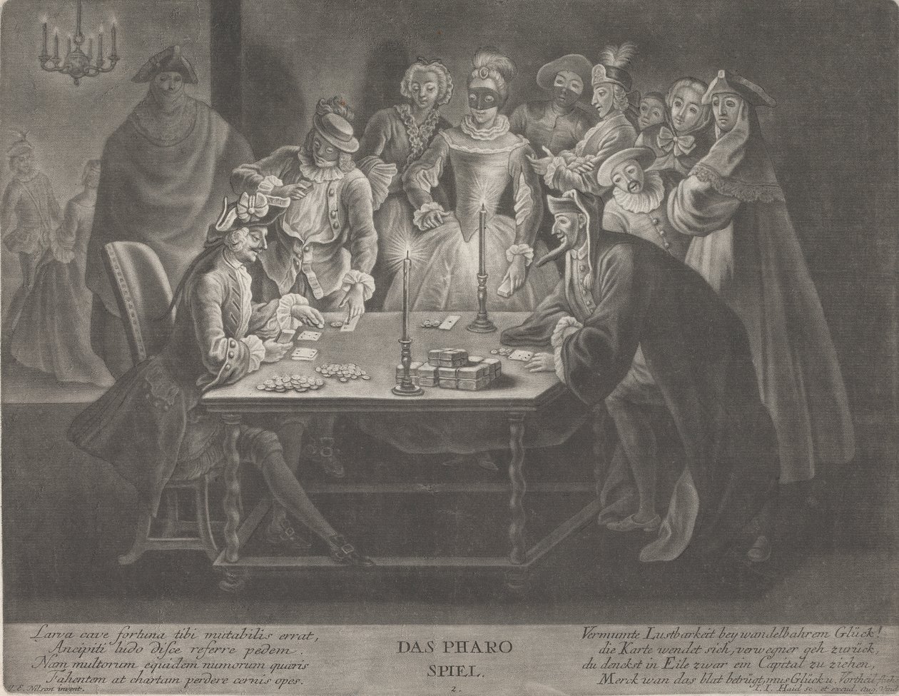 The Pharaoh Game by Johann Jacobus Haid