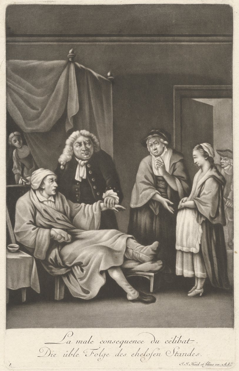 The Bad Consequence of Celibacy by Johann Jacobus Haid