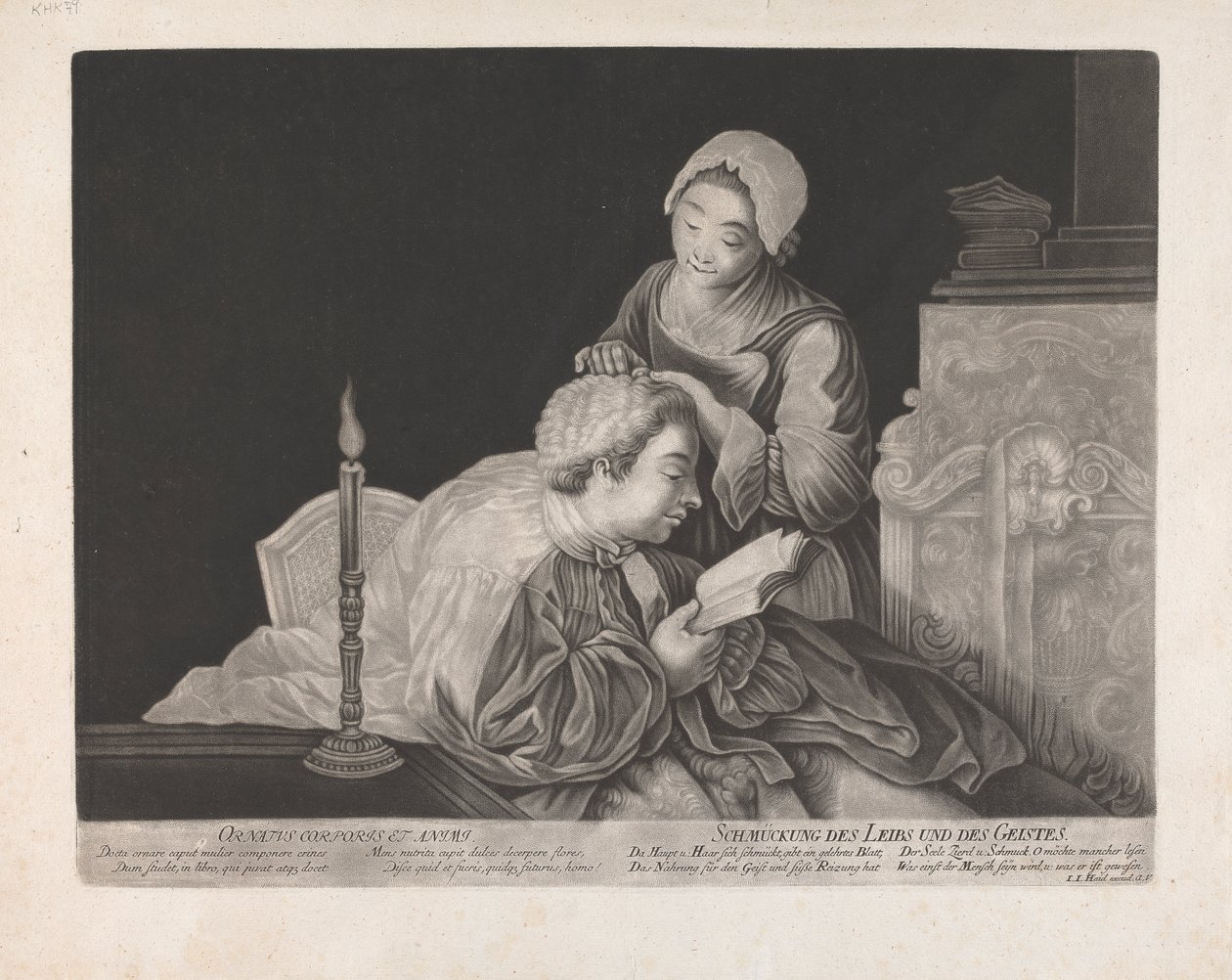 Ornament of Body and Mind by Johann Jacobus Haid