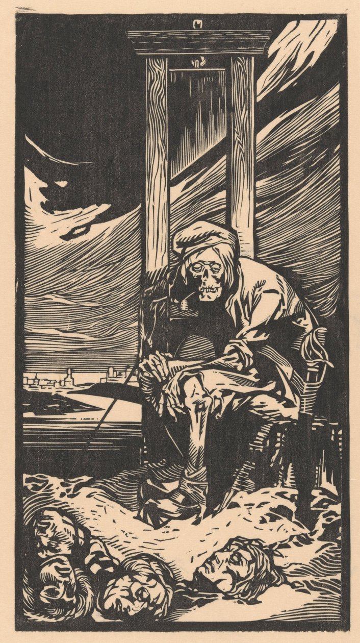 The Death by a Guillotine by Johann Joseph Aarts