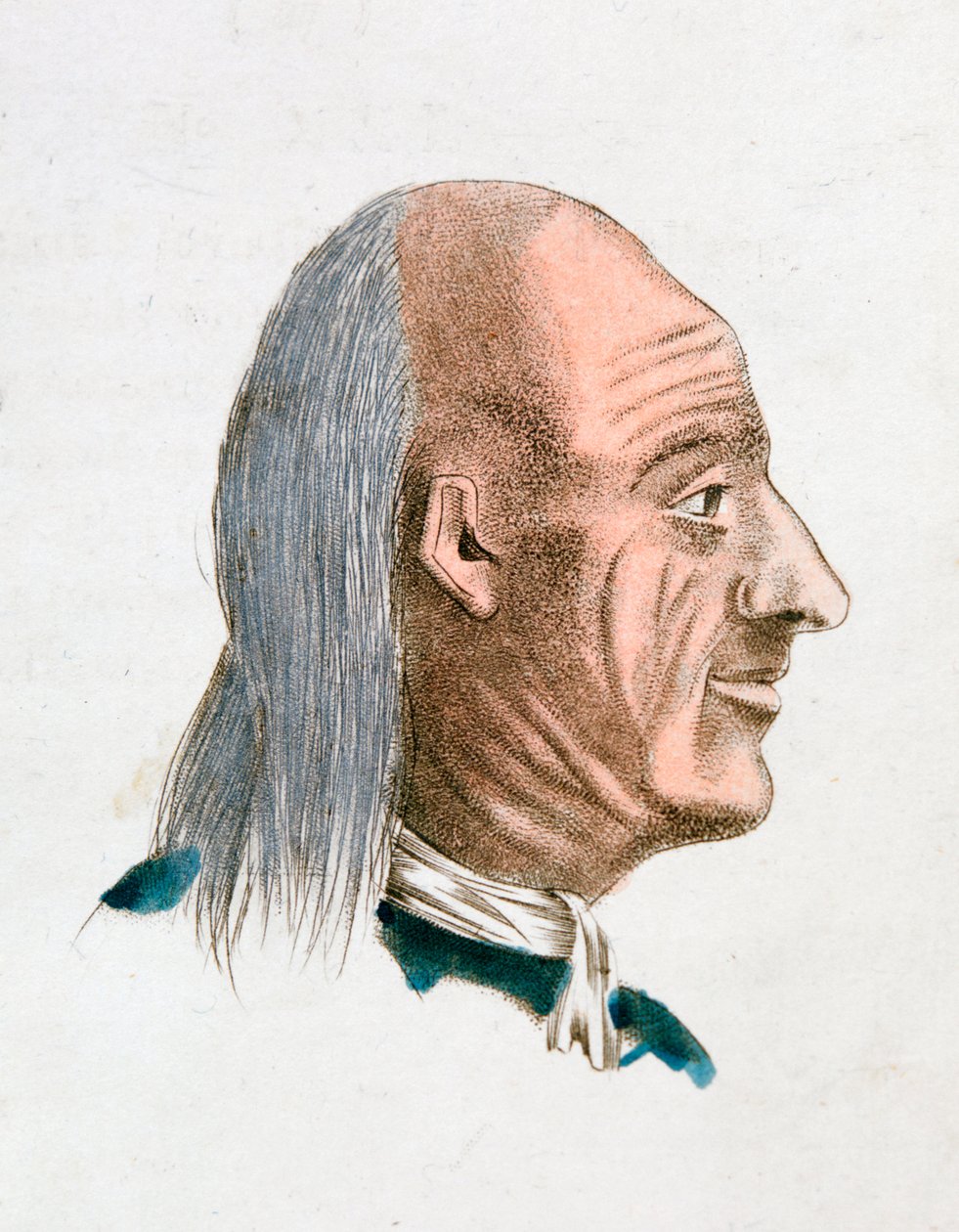 The Facial Characteristics of a Jovial and Kind Person, 1808 by Johann Kaspar Lavater