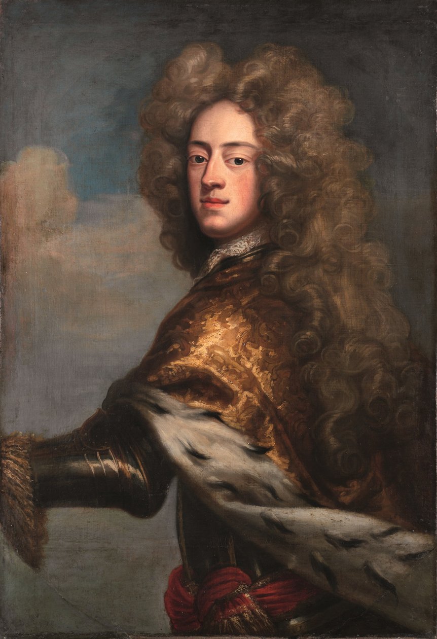 George II as Prince of Wales by Johann Leonhard Hirschmann