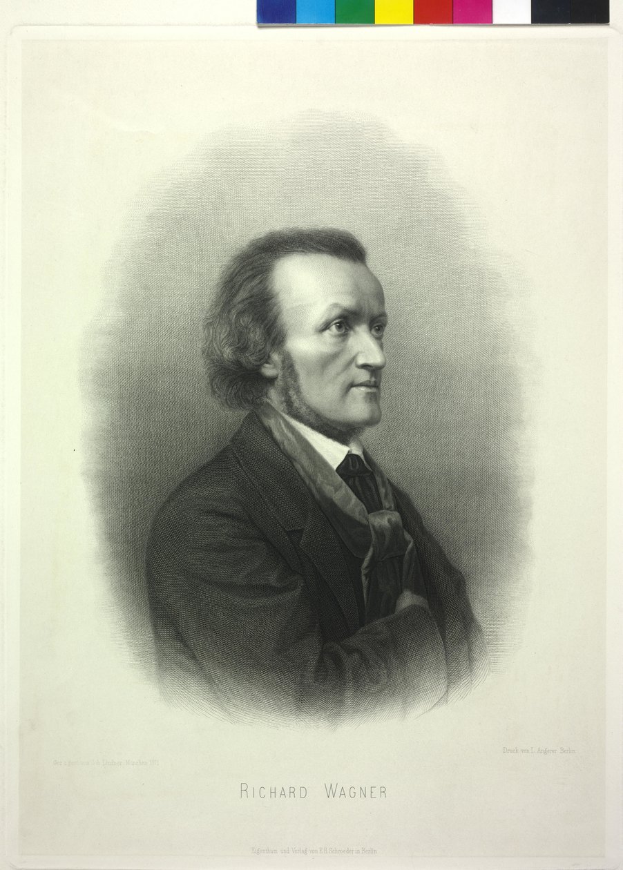 Richard Wagner by Johann Lindner