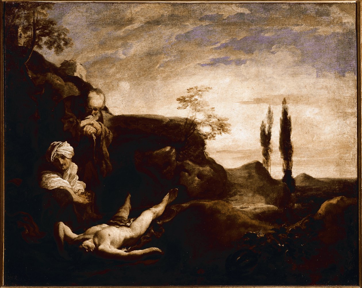 Abel Cries by His Parents, circa 1630 by Johann Liss